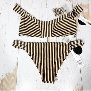 Amuse Society Trista top and Elise bikini set